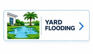 Yard Flooding Drainge - Venice Drianage Small
