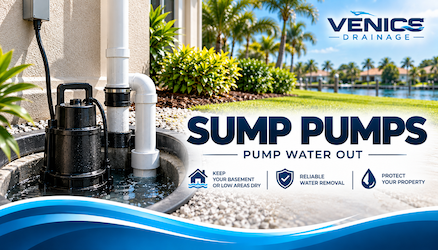 sump pumps - landscape drainage sm